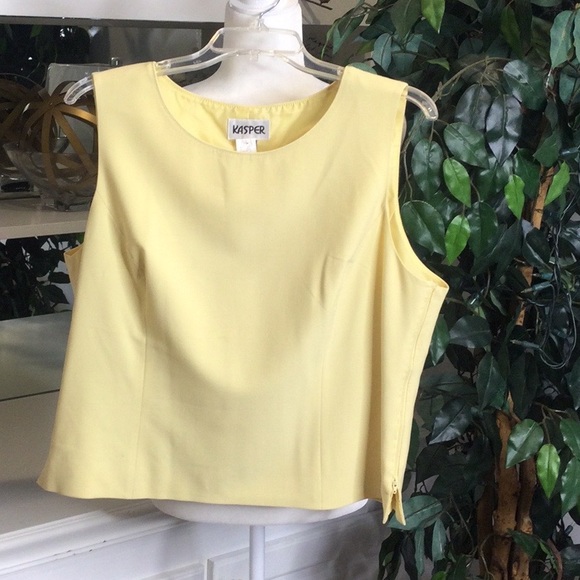 GUC Kasper 3 Pc Pastel Yellow Suit Set, 14 - Picture 5 of 13